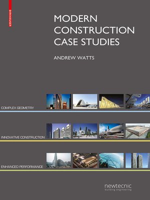 cover image of Modern Construction Case Studies